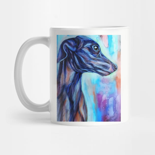 For the Love of an Italian Greyhound by candimoonart